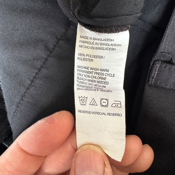 Izod Golf Classix Men's Performance Golf Pants Black 42x30 Preppy Outdoor Cuffed - Picture 7 of 14